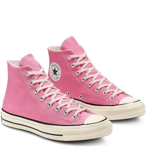 hightop pink converse